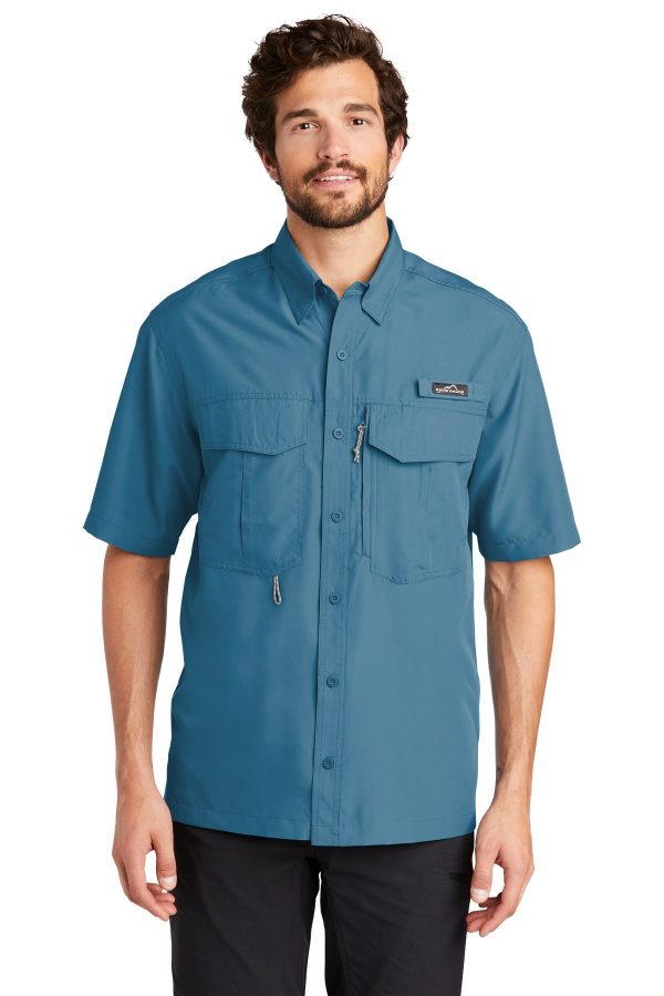 Eddie Bauer® - Short Sleeve Performance Fishing Shirt. EB602 - Image 3