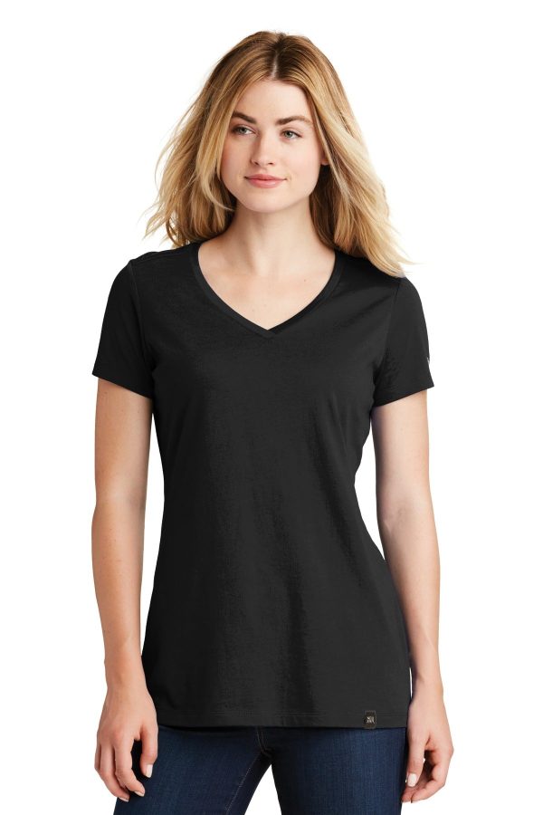 New Era ® Ladies Heritage Blend V-Neck Tee. LNEA101