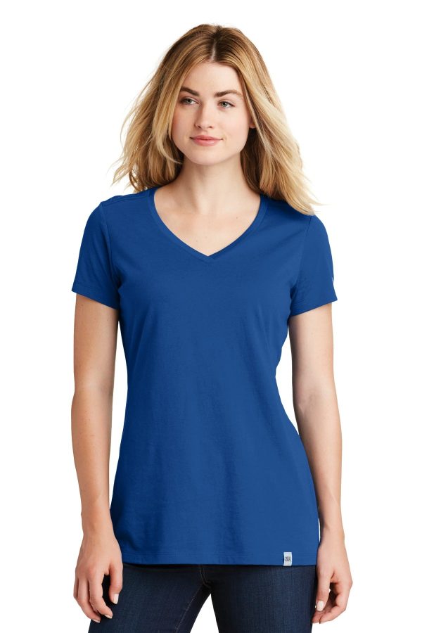 New Era ® Ladies Heritage Blend V-Neck Tee. LNEA101 - Image 6