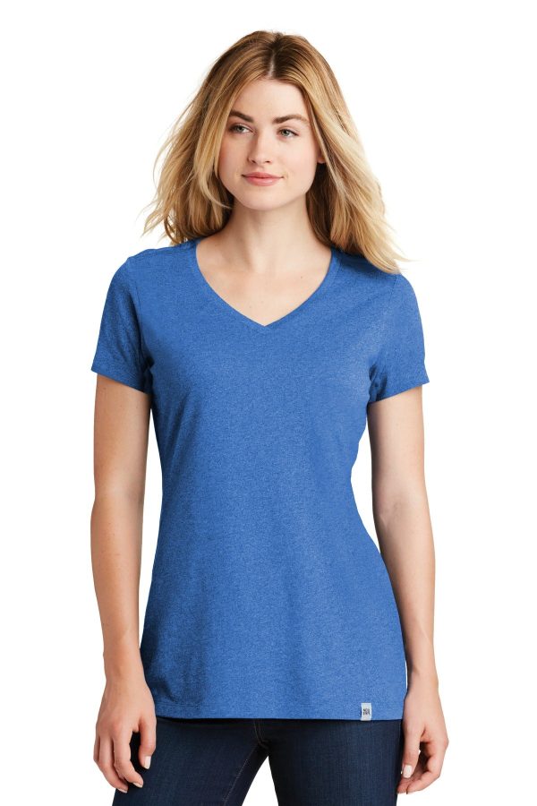 New Era ® Ladies Heritage Blend V-Neck Tee. LNEA101 - Image 7