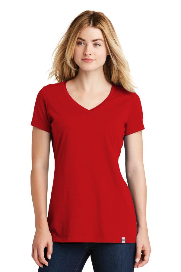 New Era ® Ladies Heritage Blend V-Neck Tee. LNEA101 - Image 8