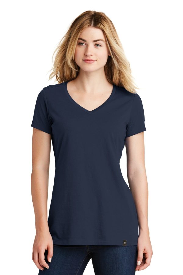 New Era ® Ladies Heritage Blend V-Neck Tee. LNEA101 - Image 11