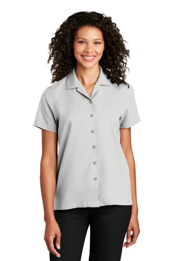 Port Authority ® Ladies Short Sleeve Performance Staff Shirt LW400 - Image 4