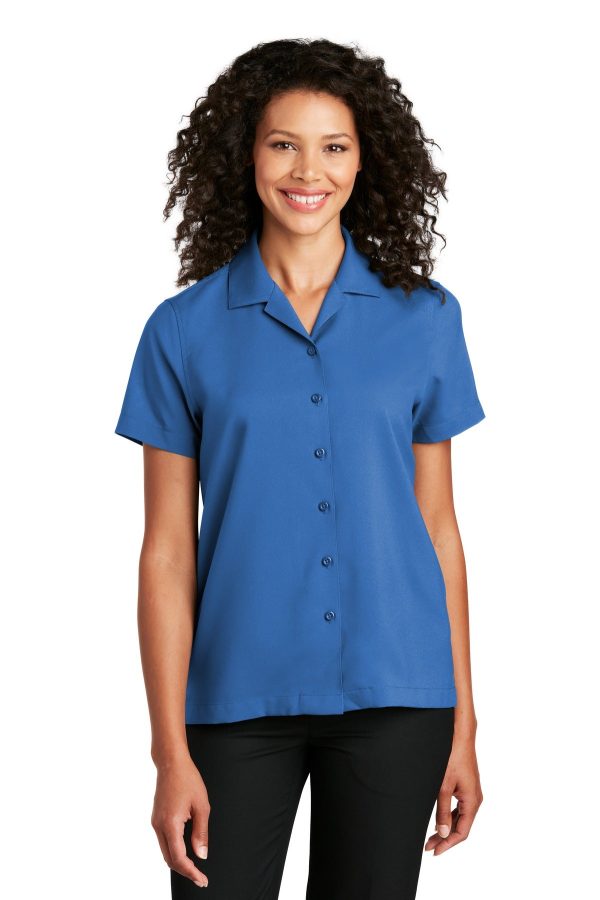 Port Authority ® Ladies Short Sleeve Performance Staff Shirt LW400 - Image 5