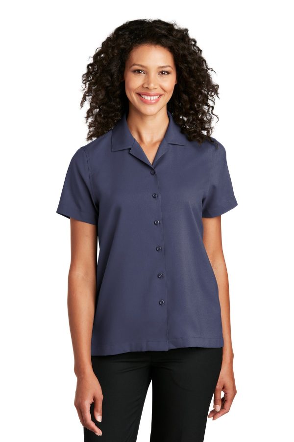 Port Authority ® Ladies Short Sleeve Performance Staff Shirt LW400 - Image 6