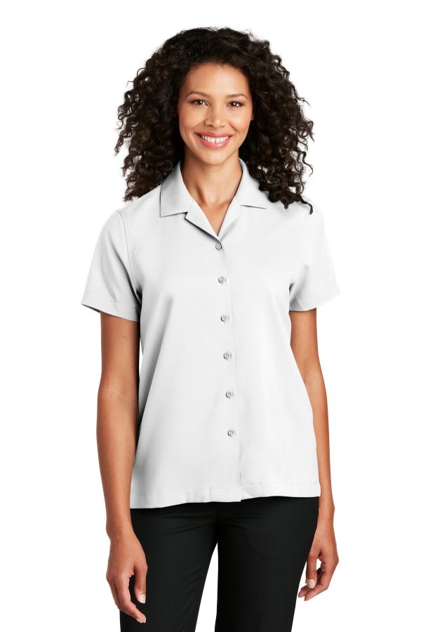 Port Authority ® Ladies Short Sleeve Performance Staff Shirt LW400 - Image 7