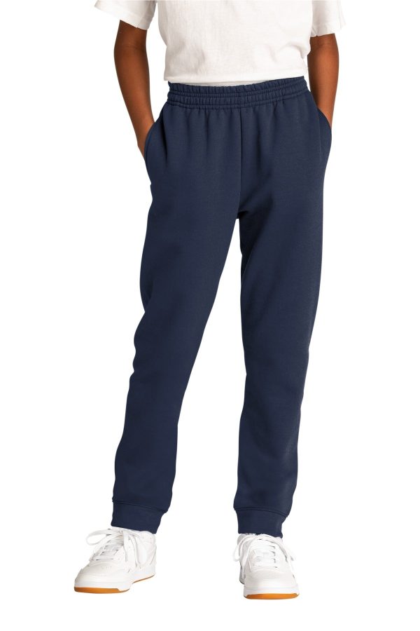 Port & Company ® Youth Core Fleece Jogger. PC78YJ - Image 3