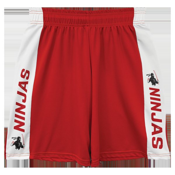 Med Red Youth Sublimation Shorts