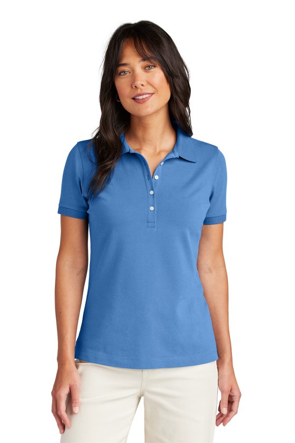 Brooks Brothers Women's Pima Cotton Pique Polo BB18201 - Image 3