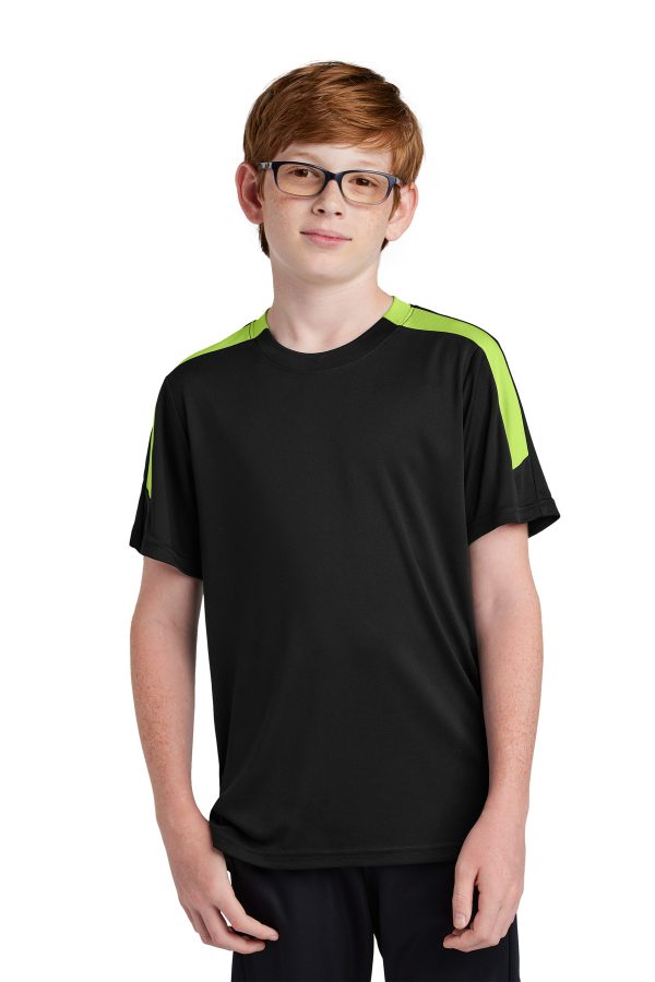 Sport-Tek Youth Competitor United Crew YST100 - Image 3