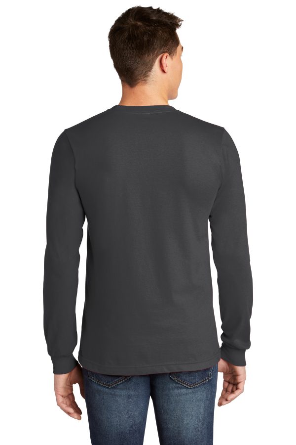 American Apparel  Fine Jersey Unisex Long Sleeve T-Shirt 2007 - Image 2