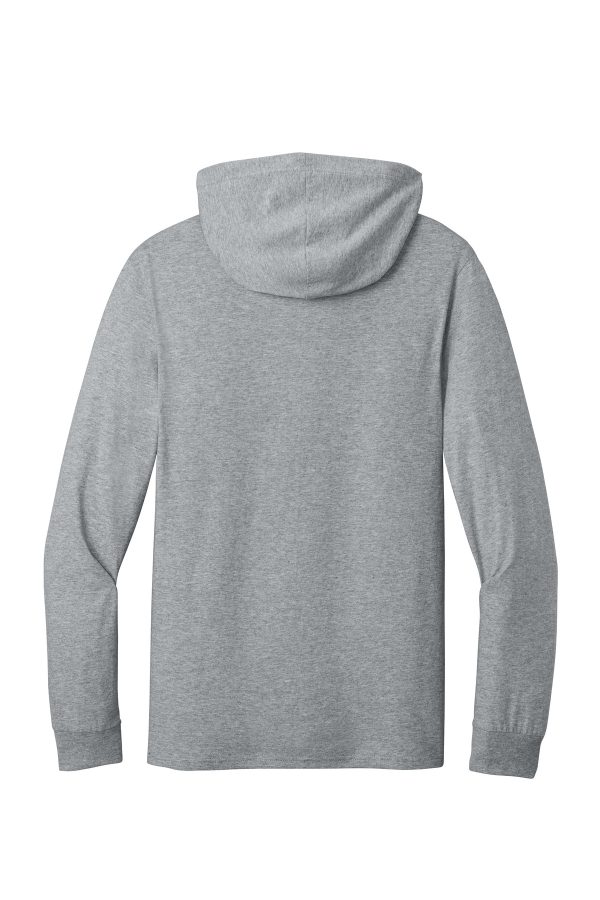 Jerzees Classics Unisex Cotton Long Sleeve Hooded T-Shirt 363LH - Image 4