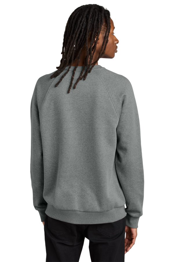 Allmade Unisex Organic CVC Fleece Crewneck Sweatshirt AL5004 - Image 2