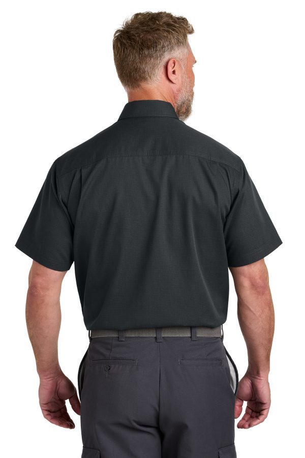 CornerStone Short Sleeve Select Ripstop Shirt CSW175 - Image 2