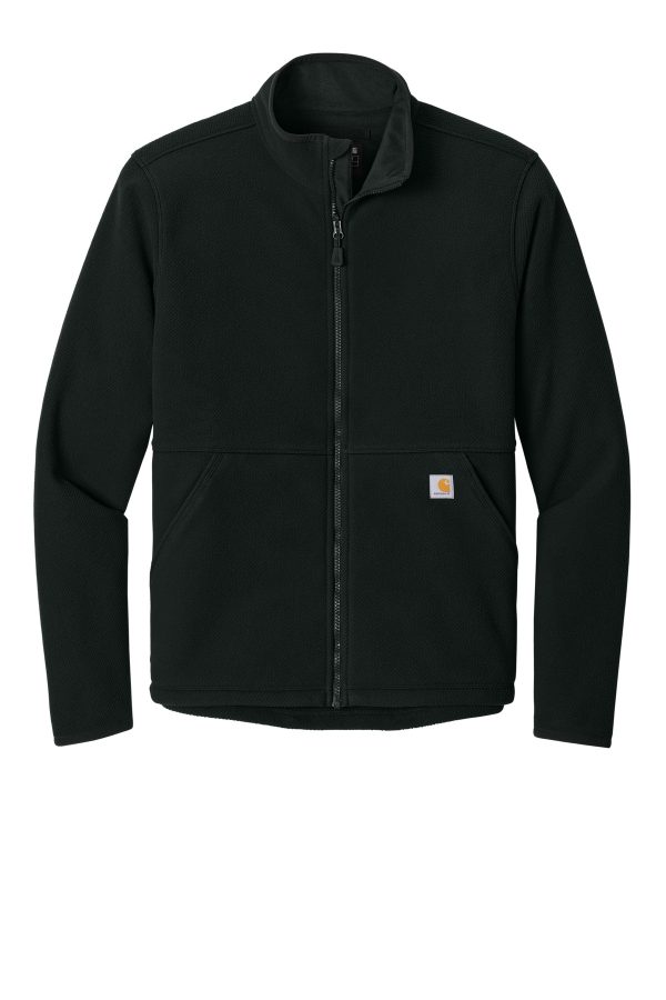 Carhartt Textured Full-Zip Fleece Jacket CT106416 - Image 3