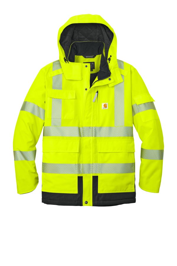 Carhartt ANSI 107 Class 3 Waterproof Heavyweight Insulated Jacket CT106694 - Image 3