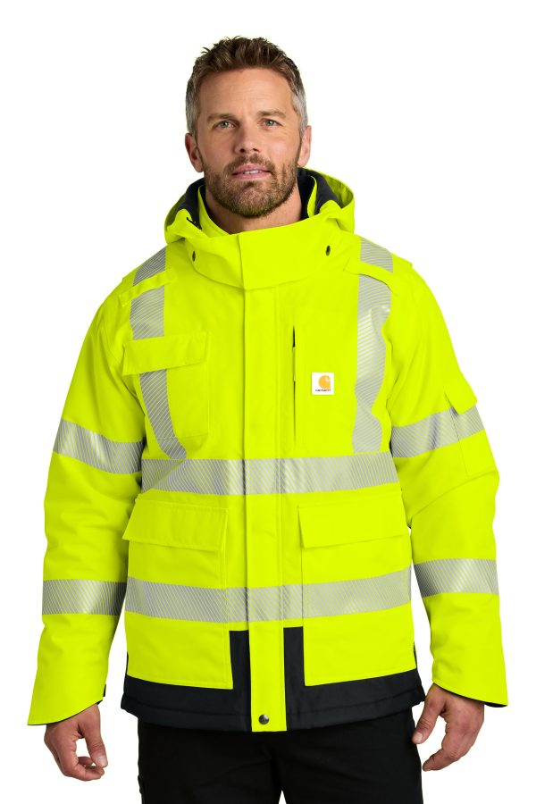 Carhartt ANSI 107 Class 3 Waterproof Heavyweight Insulated Jacket CT106694