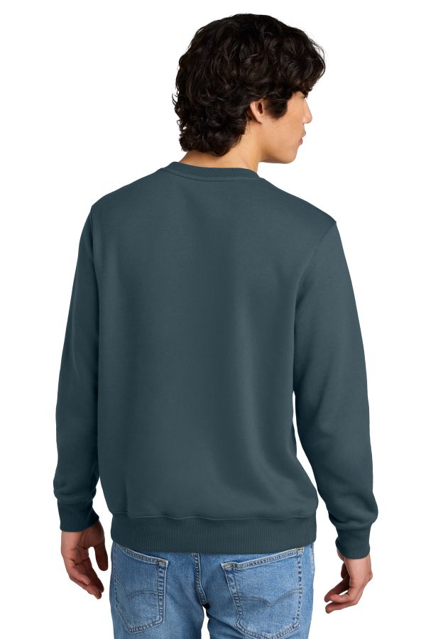 District Perfect Weight Fleece Crew DT1106 - Image 2