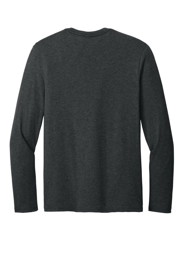 District Perfect Weight CVC Long Sleeve Tee DT185 - Image 4