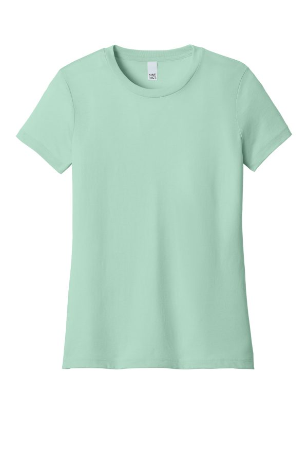 District Women's Perfect Weight CVC Tee DT188 - Image 3