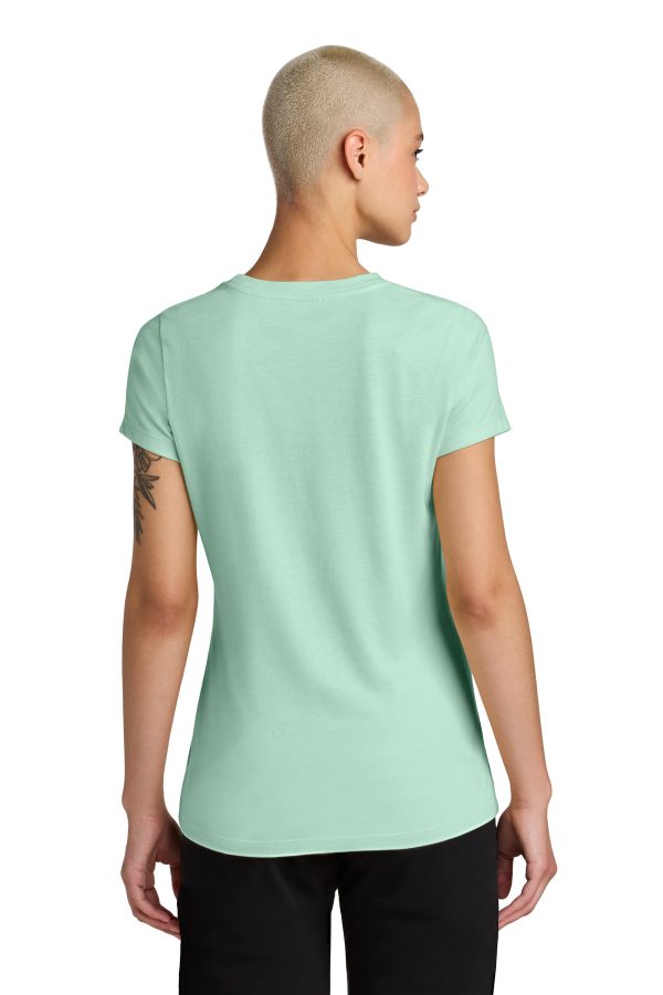 District Women's Perfect Weight CVC Tee DT188 - Image 2