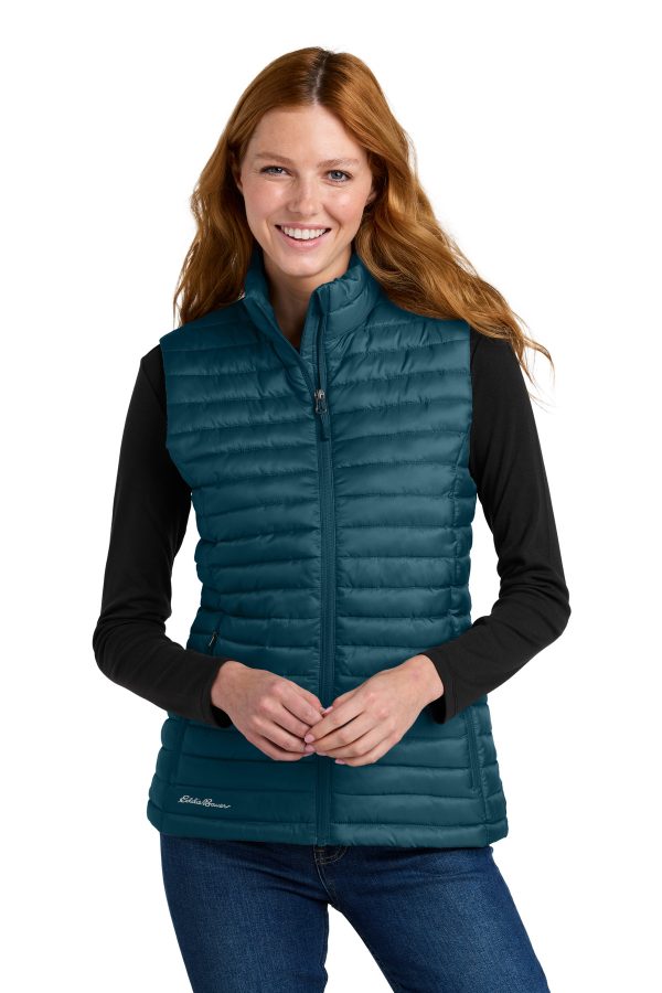 Eddie Bauer Women's Packable Quilted Vest EB517