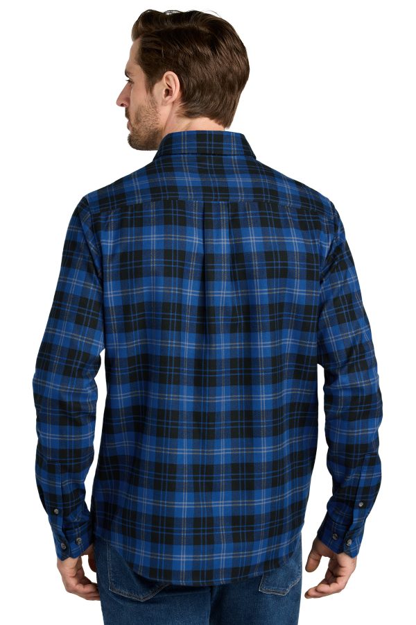 Eddie Bauer Long Sleeve Favorite Flannel Plaid Shirt EB610 - Image 2