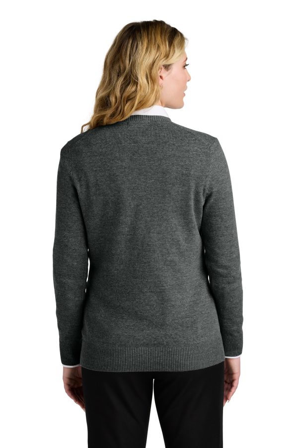 Port Authority Women's Easy Care V-Neck Sweater LSW2850 - Image 2