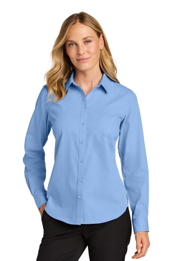 Port Authority Women's Long Sleeve Nailhead Easy Care Shirt LW816