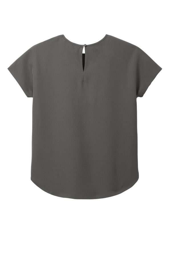 Mercer+Mettle Women's Stretch Crepe Crew MM2015 - Image 4