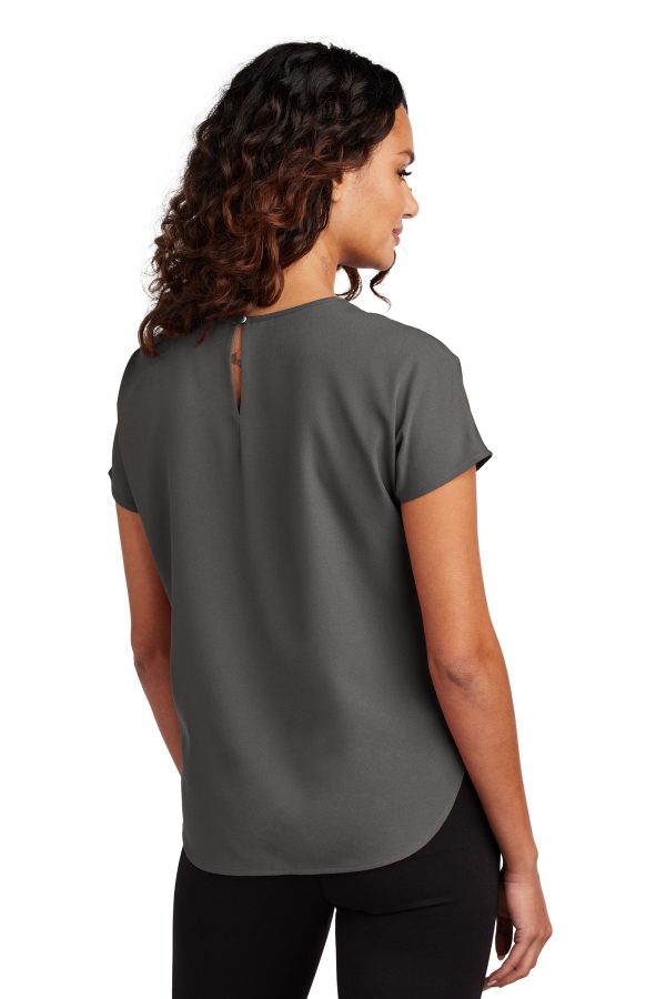 Mercer+Mettle Women's Stretch Crepe Crew MM2015 - Image 2