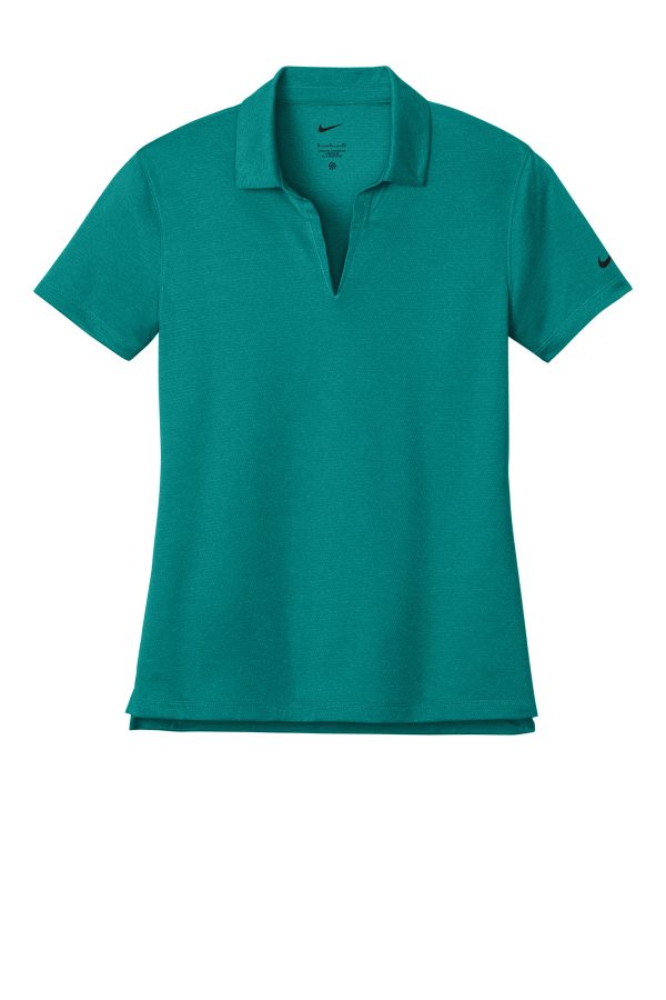 Nike Women's Dri-FIT Smooth Heather Polo NKFQ4793 - Image 3