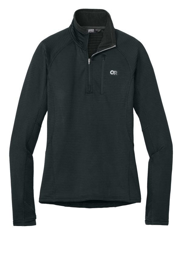 LIMITED EDITION Outdoor Research Women's Tech Grid 1/4-Zip Fleece OR322263 - Image 3