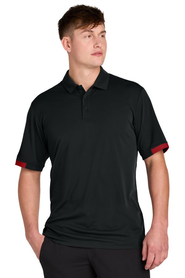 Sport-Tek Club Colorblock Polo ST444