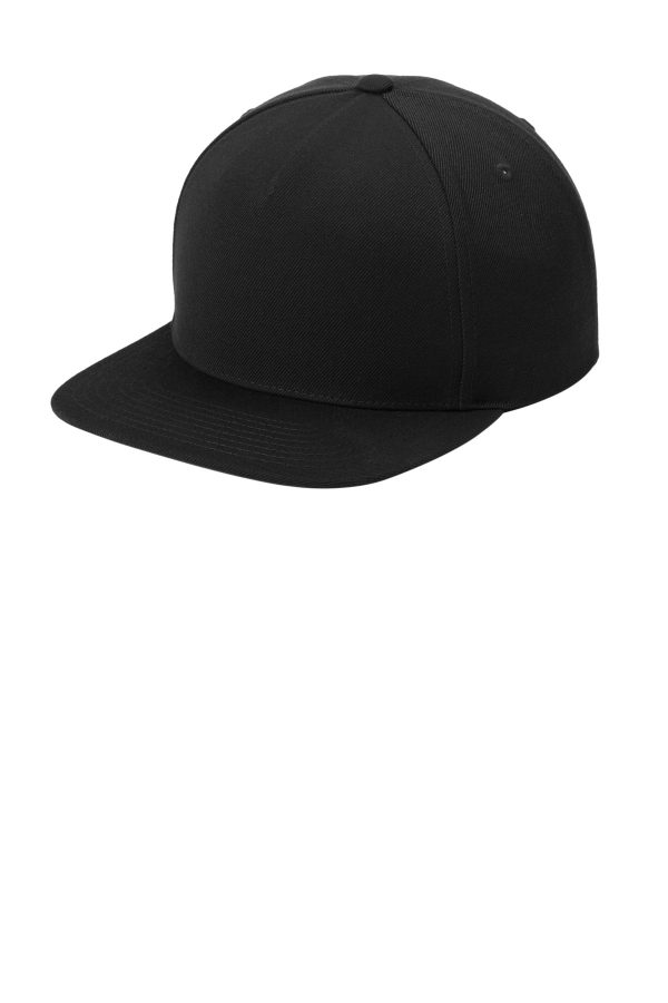 Sport-Tek YP Classics Premium 5-Panel Snapback Cap STC55