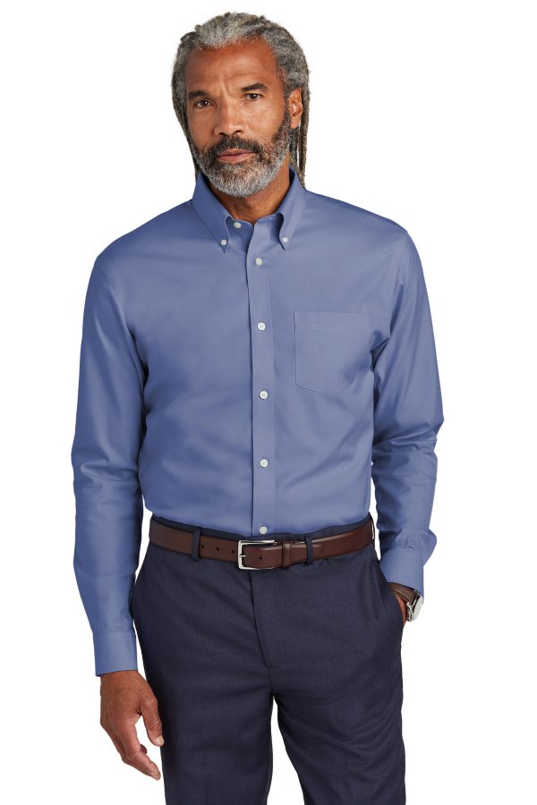 Brooks Brothers Tall Wrinkle-Free Stretch Pinpoint Shirt TBB18000