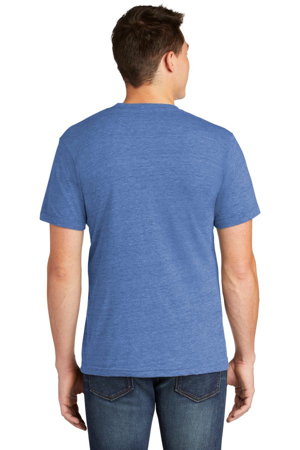 American Apparel  Tri-Blend Short Sleeve Track T-Shirt TR401 - Image 2