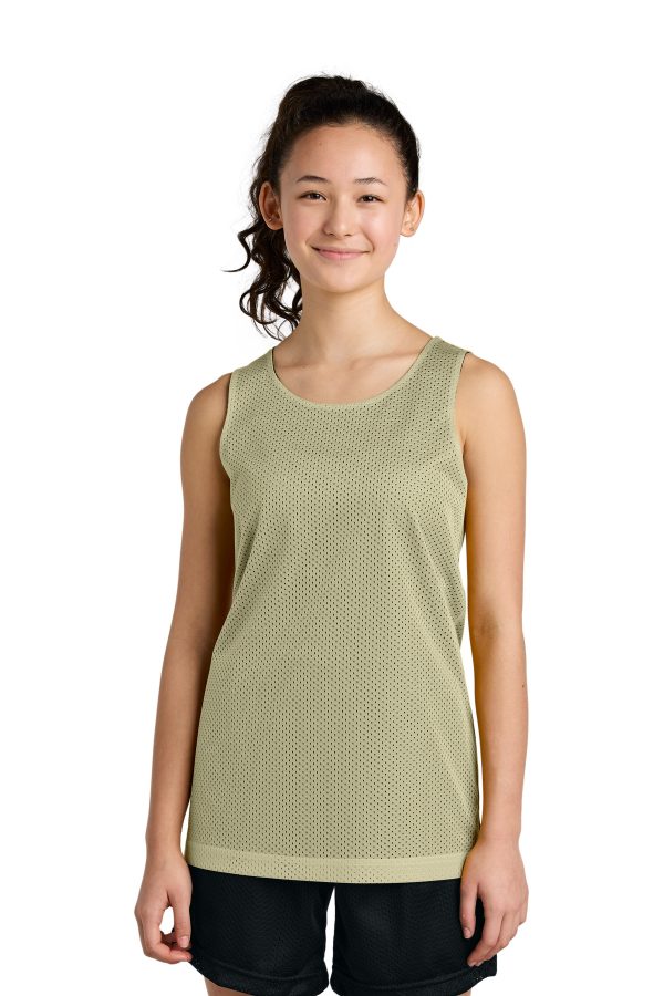 Sport-Tek Youth PosiCharge Reversible Mesh Tank YST5000