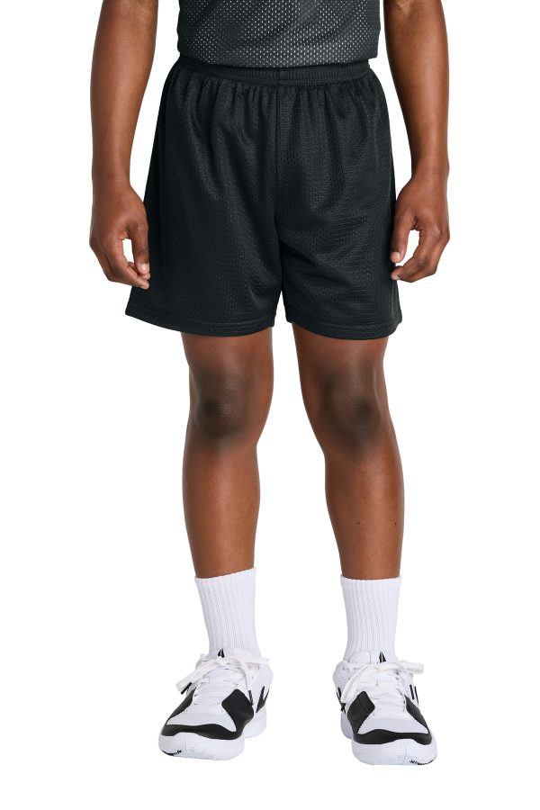 Sport-Tek Youth PosiCharge Mesh 5  Short YST5100